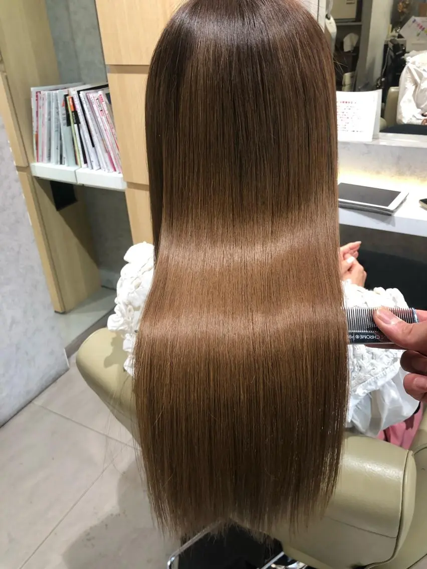 ロング 【髪質改善特化･ 福田航洋】のヘアスタイル