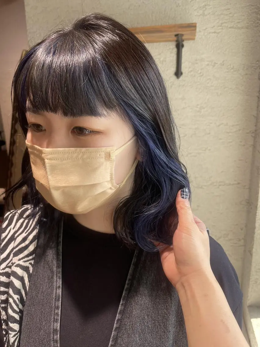 ミディアム カラー アティリー 西梅田のヘアスタイル