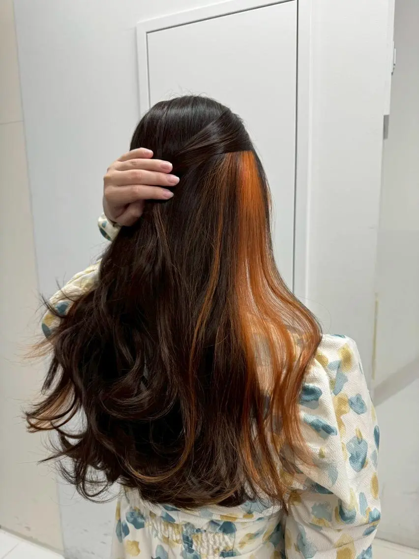 カラー ロング アディクシーカラー アッシュ ブルーカラー ダークアッシュ グレージュ 【公式】amble luxe池袋東口🩷のヘアスタイル