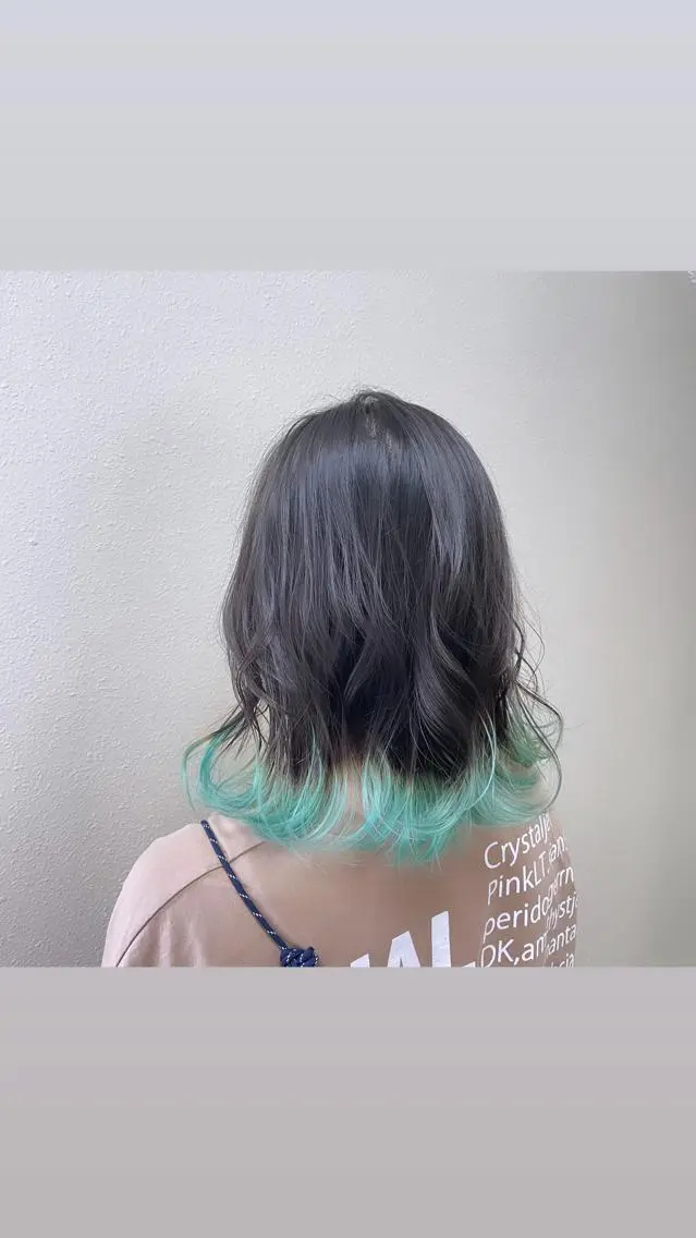 ミディアム カラー パーマ ヘアアレンジ メンズ キッズ ネイル マツエク・マツパ メンズバレイヤージュ メンズブリーチ メンズハイライト メンズインナーカラー メンズ韓国風 切りっぱなしヘアボブ ミディアムヘアRYOのヘアスタイル