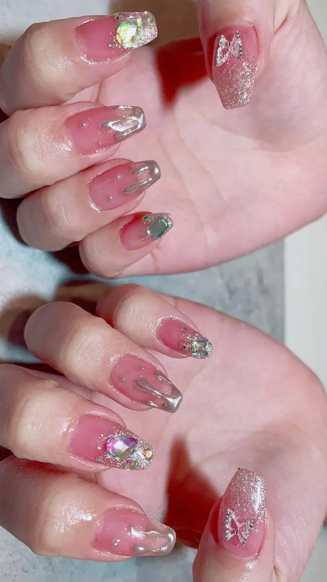 ネイル フットネイル ジェルネイル マットネイル ミラーネイル ニュアンスネイル ハンドネイル nail salon ラピスラズリのネイルデザイン