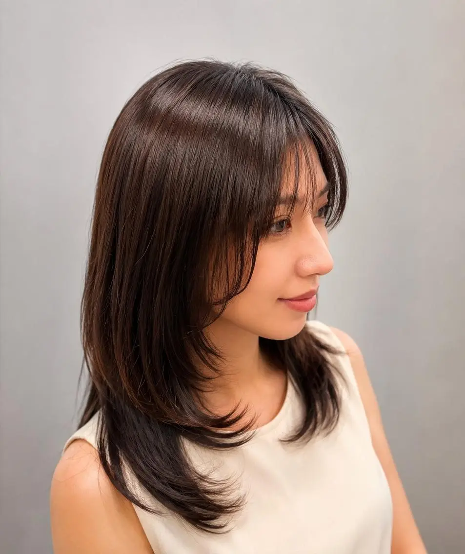 セミロング パーマ トリートメント 鈴木  イタルのヘアスタイル