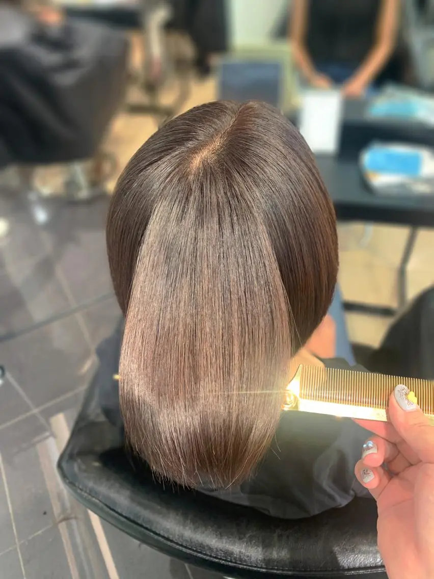 ショート ボブ ショートヘア 縮毛矯正 joule新宿店 YUIのヘアスタイル