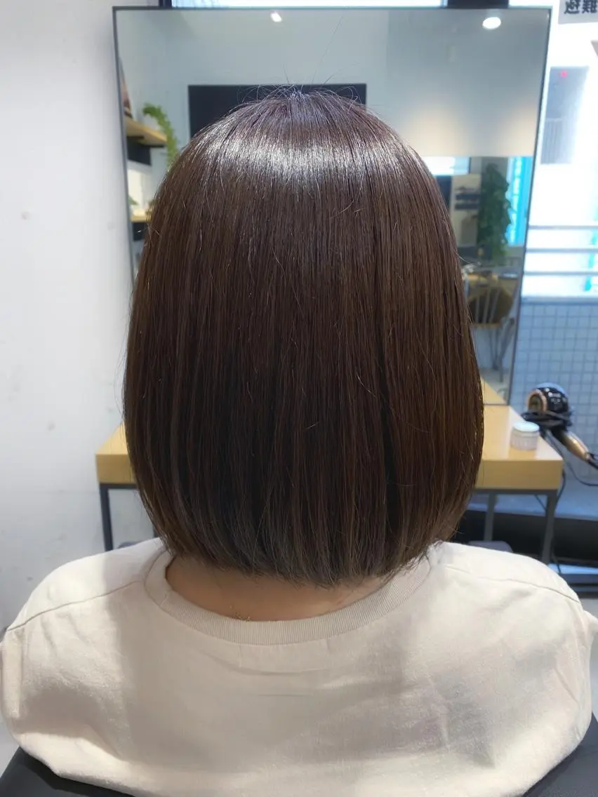 ミディアム カラー ベージュカラー 神パーマ&ツヤ髪 黒田ダイのヘアスタイル