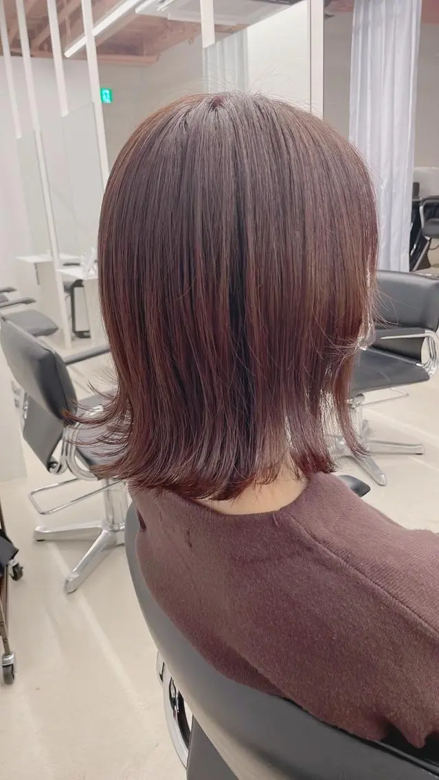 ミディアム カラー ヘアアレンジ ♦️最強の似合わせ ♦️店長/高橋のヘアスタイル