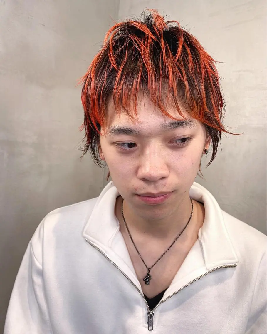 ショート カラー メンズ カット ヘアカラー パーマ トリートメント 優作 〜圧倒的信頼〜のヘアスタイル