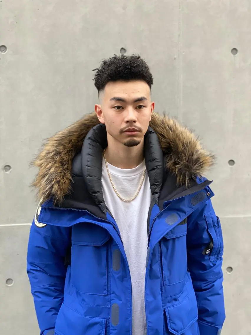 ショート パーマ 中元 淳のヘアスタイル