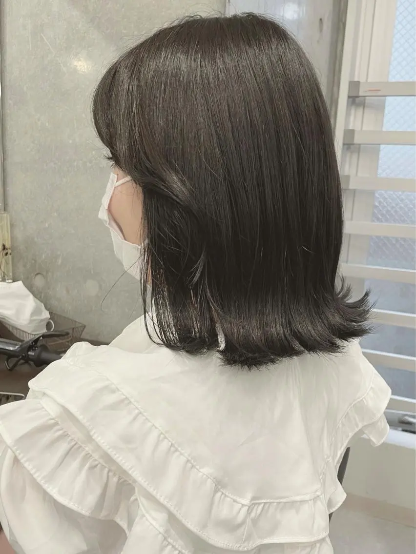 セミロング カラー ヘアアレンジ メンズ似合わせ🪞 kotoriのヘアスタイル
