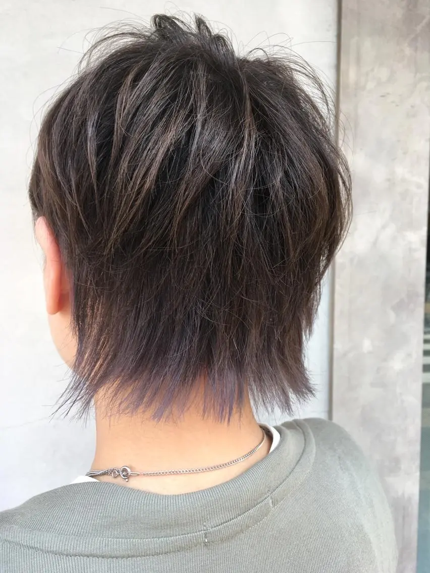 ショート カラー 中村 幸子のヘアスタイル
