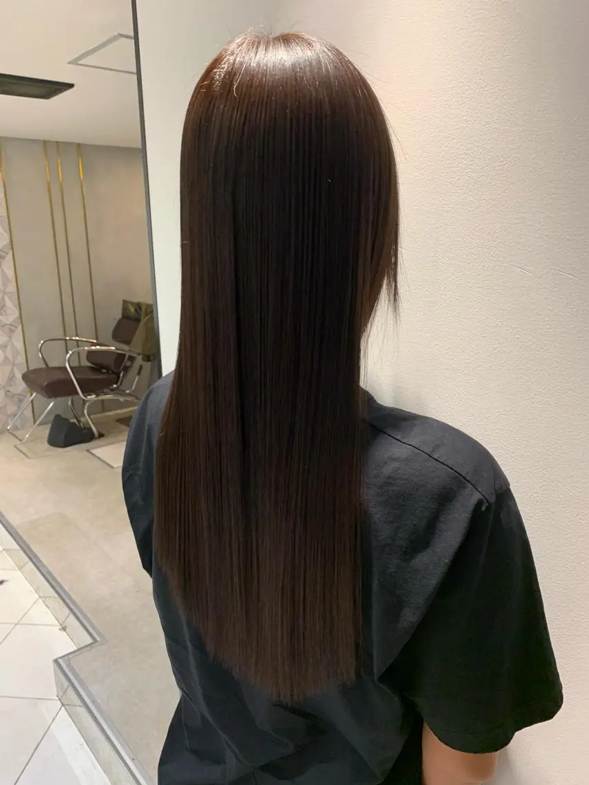 ロング カット 縮毛矯正 トリートメント ヘアセット ✨上村 潤平✨メンズヘア✨のヘアスタイル