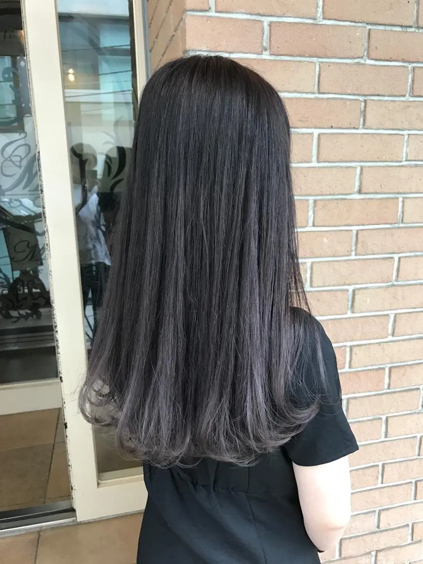 セミロング カラー パーマ ヘアアレンジ メンズ キッズ ネイル マツエク・マツパ ダブルカラー サロンドミルク 原宿のヘアスタイル