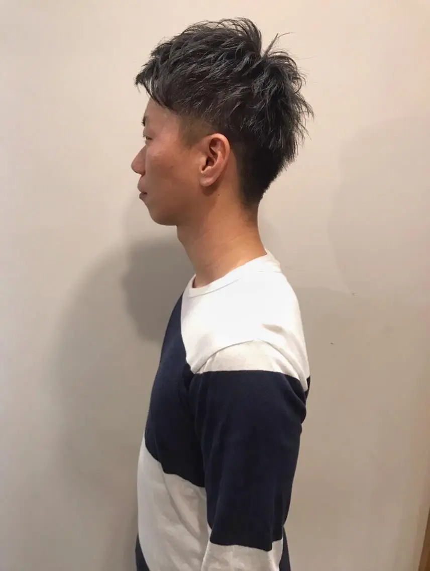 ショート パーマ メンズ 中村 梨沙のマツエク・マツパデザイン