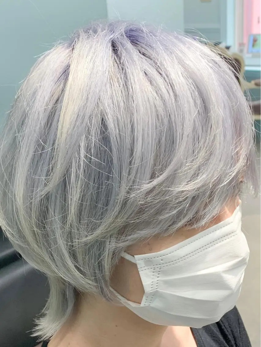 ショート カラー ヘアアレンジ メンズ ヘアカラー トリートメント メンズスタイル ly本厚木のヘアスタイル
