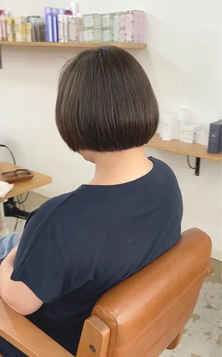 ショート カラー ボブ ショートヘア、ボブ こやさん　コヤマのヘアスタイル