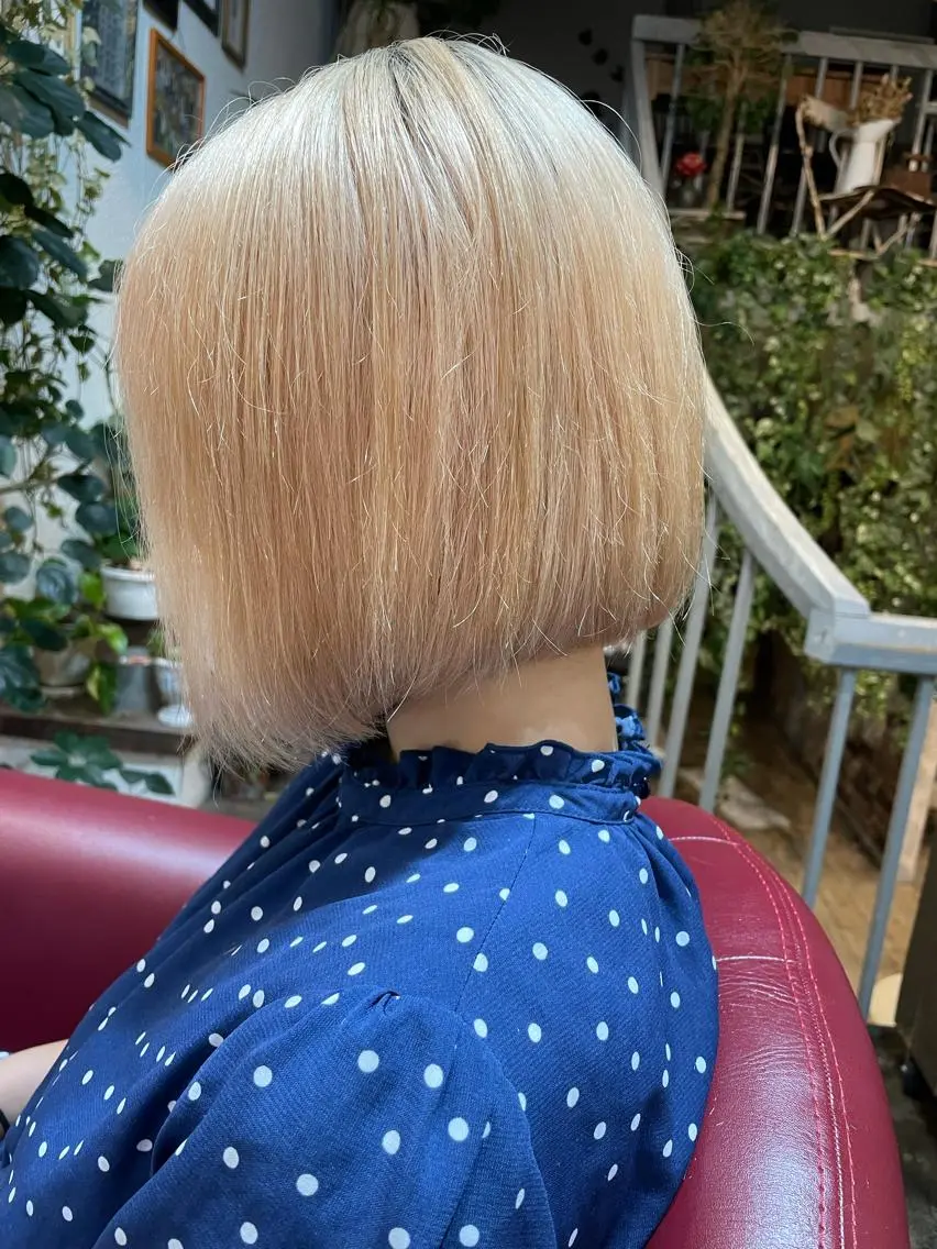 ミディアム ボブ 佐藤 良祐のヘアスタイル