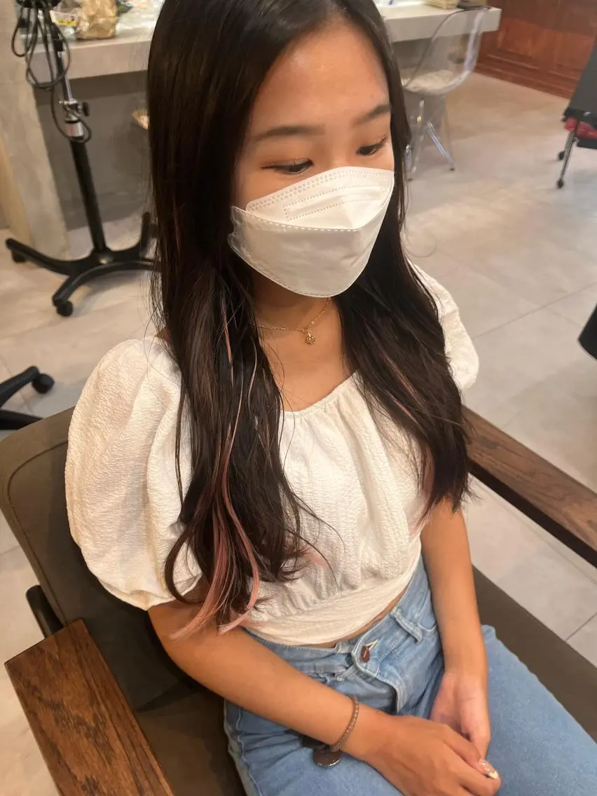 ロング シールエクステ エクステ RIYA❤︎ Aujuaソムリエのヘアスタイル