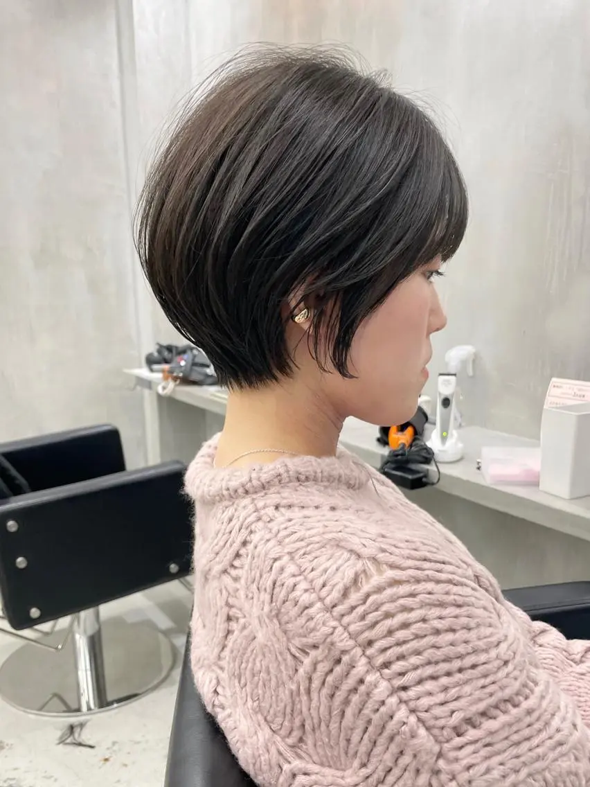 ショート カラー 華 /ショート/ボブのヘアスタイル