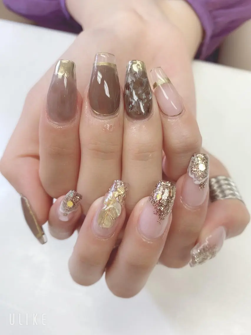 ミディアム JNA認定講師🌸 RIEのネイルデザイン