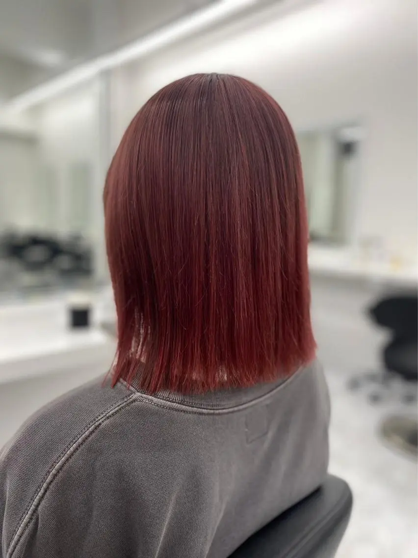 ミディアム カラー men's特化 値段以上の仕上がりにのヘアスタイル