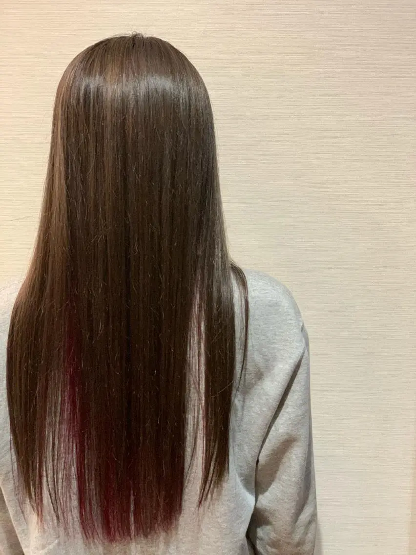ロング カラー 蓮見友里 PiSTA／portのヘアスタイル