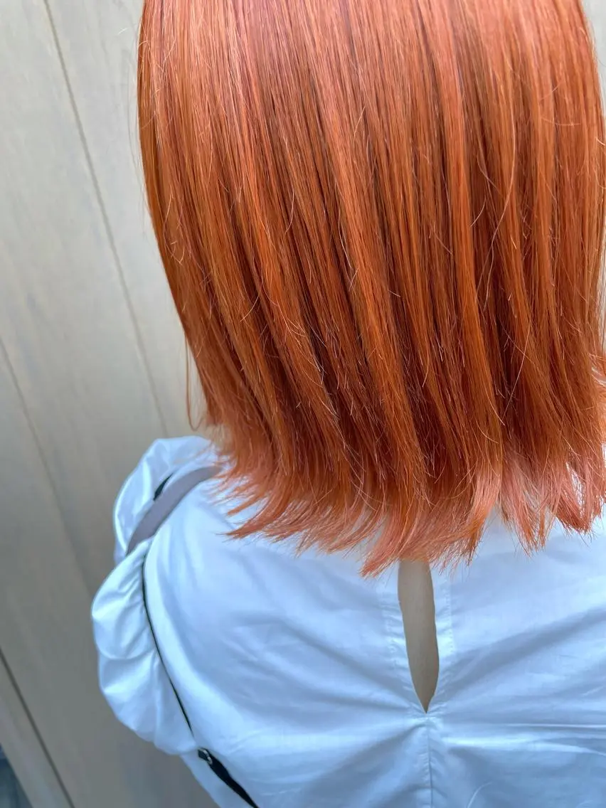 ミディアム カラー ヘアカラー ハイライトが 得意なニキです😊のヘアスタイル
