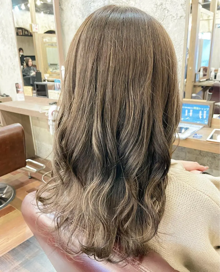 カラー ヘアカラー トリートメント AYAKA/カラー モデル募集❤️のヘアスタイル