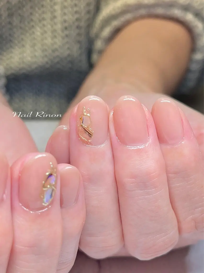 ネイル オフィスネイル ハンドネイル Nail Rinonのネイルデザイン