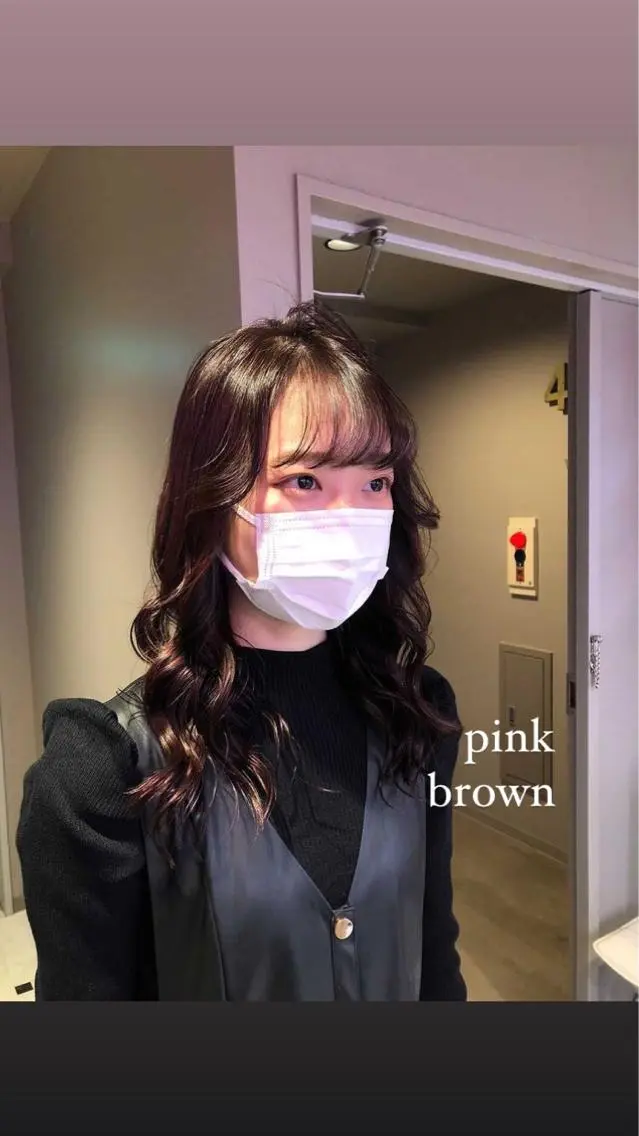 セミロング カラー パーマ ヘアアレンジ メンズ キッズ ネイル マツエク・マツパ KANAMI 🌏のヘアスタイル