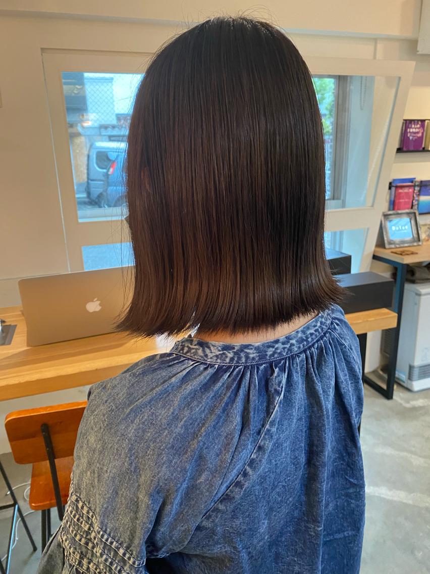 ミディアム カラー ヘアカラー 似合わせが得意 村松慧汰のヘアスタイル