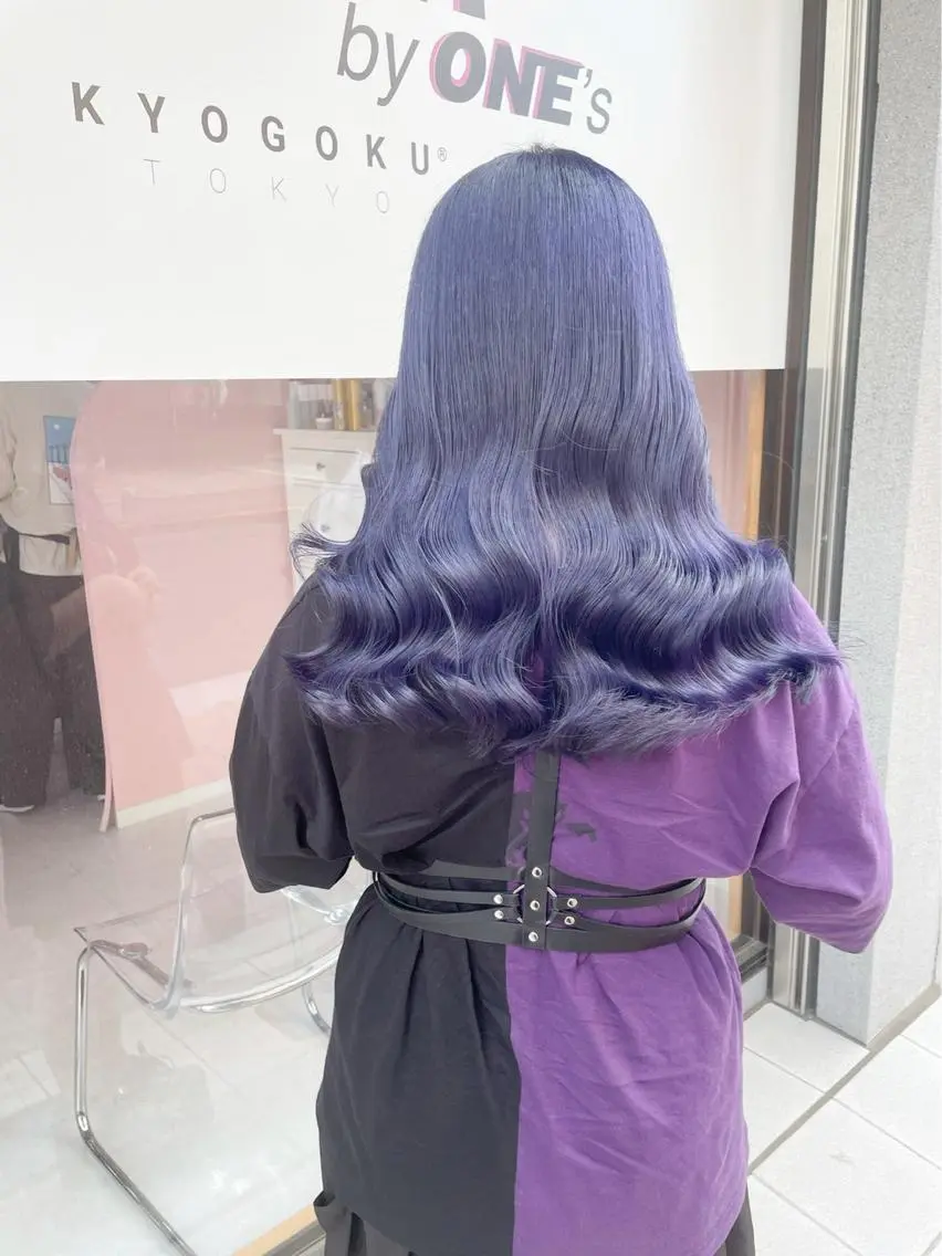 セミロング カラー ハイトーン特化💍 NØRN💍韓国のヘアスタイル