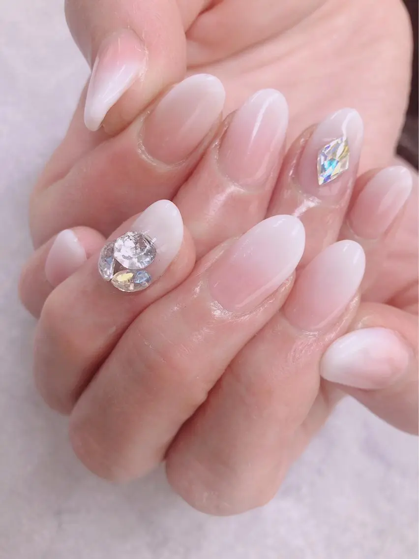 ネイル グラデーション ハンドネイル ハンドケア FASTNAIL PLUS 新宿店のネイルデザイン
