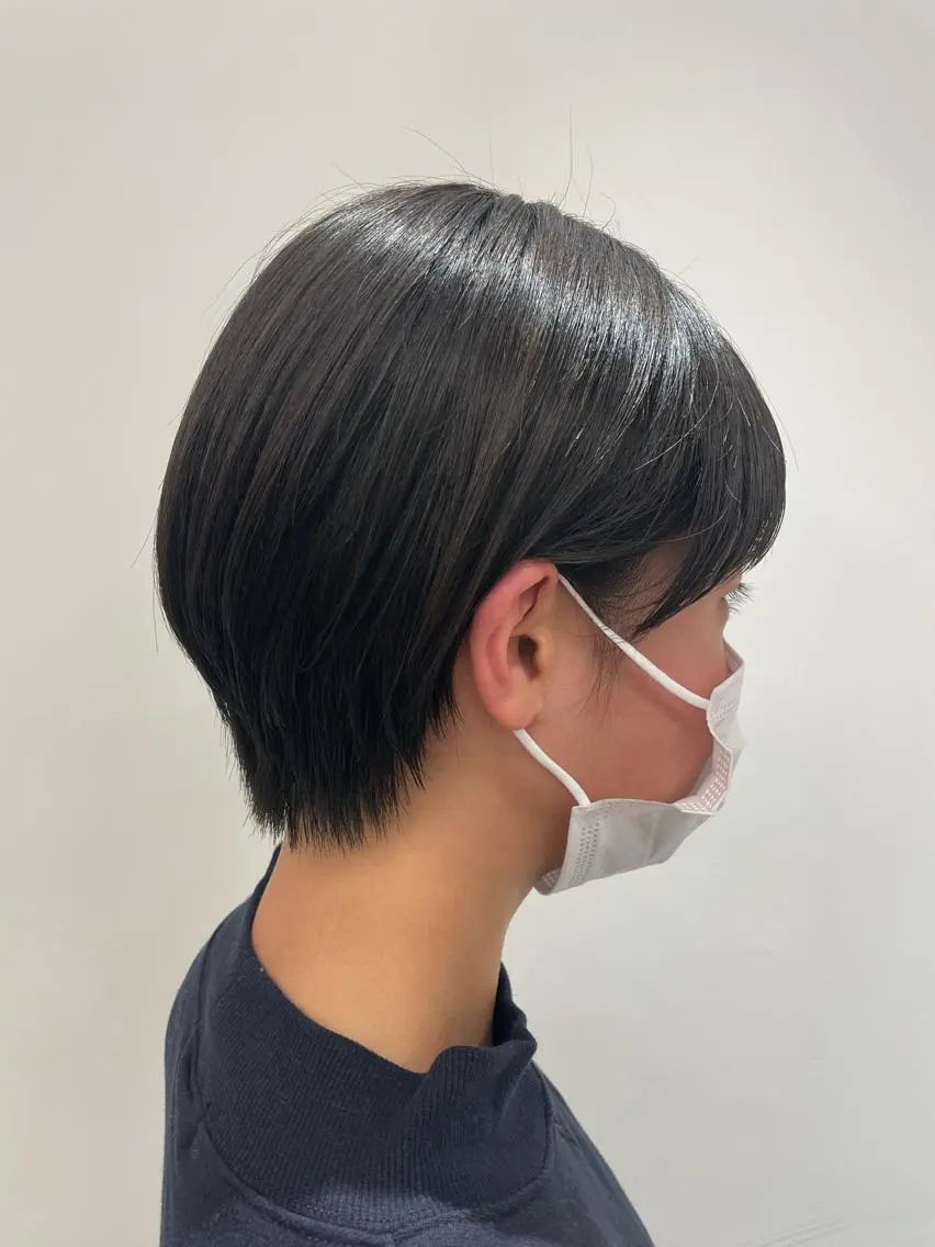 ショート ショートヘア ひろせ かなのヘアスタイル