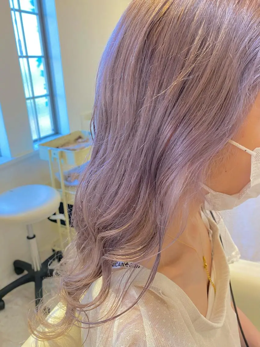 ロング カラー ヘアアレンジ Design Color🐰アユミのヘアスタイル