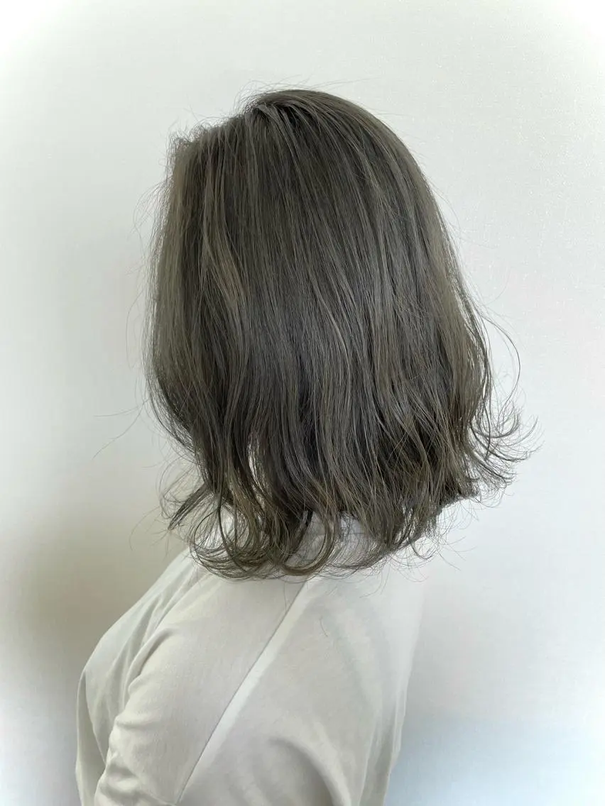 ミディアム カラー ブリーチ カット ヘアカラー トリートメント studio the soel /TAKAのヘアスタイル