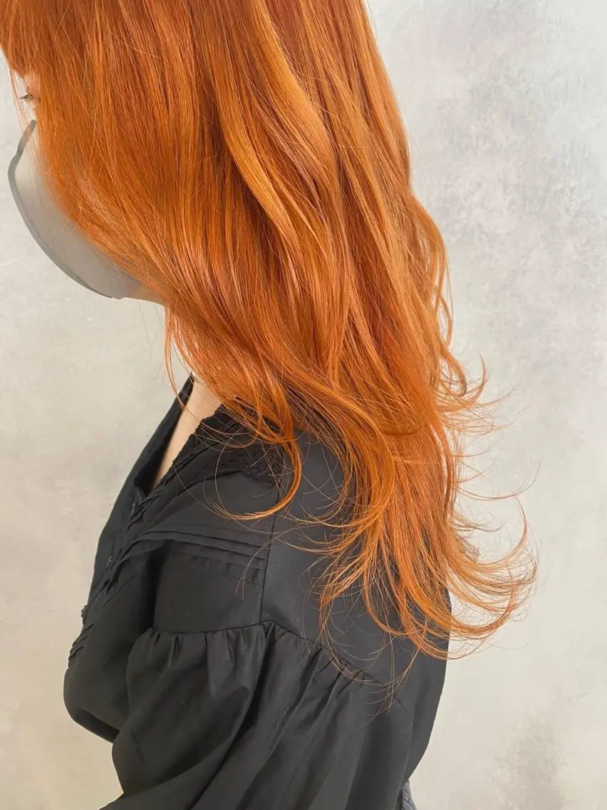 セミロング カット ヘアカラー トリートメント 1日1名限定価格✂️ 髪質改善サロン代表谷のヘアスタイル