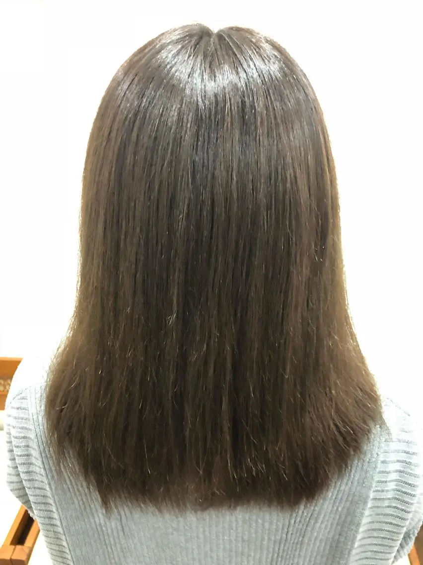 ミディアム カラー カット ヘアカラー トリートメント Rise Heart 中村 裕介のヘアスタイル