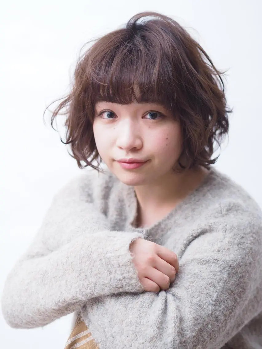 ショート パーマ サロンアカデミー 増渕　規泰のヘアスタイル
