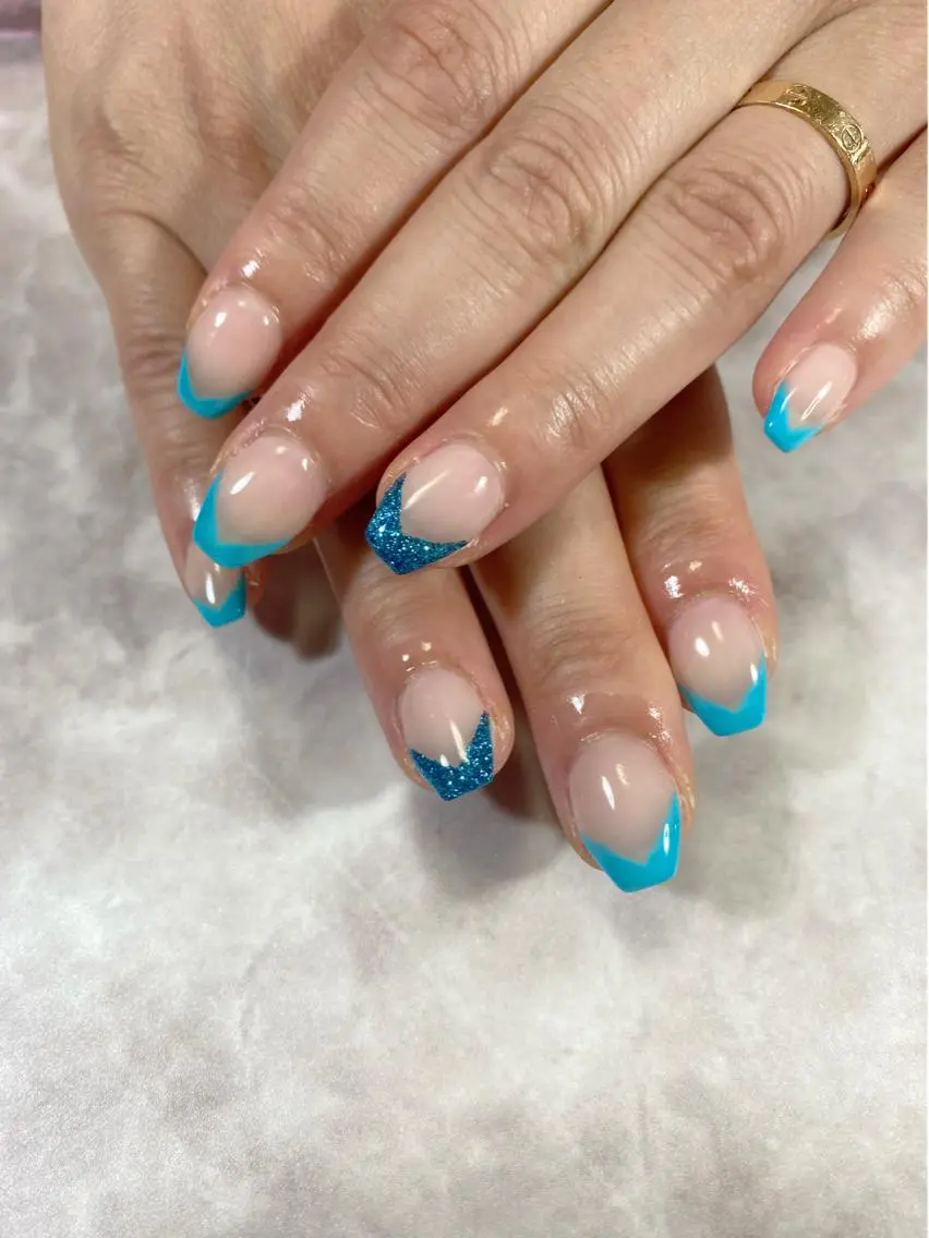 ネイル アートネイル 持ち込み シンプルネイル Nail Salon Champ🐾のネイルデザイン