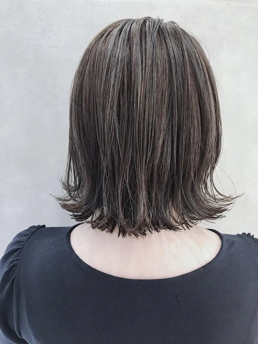 ショート カラー アディクシーカラー ブリーチ ケアブリーチ ダブルカラー ハイライトカラー MOU namba ムウナンバのヘアスタイル