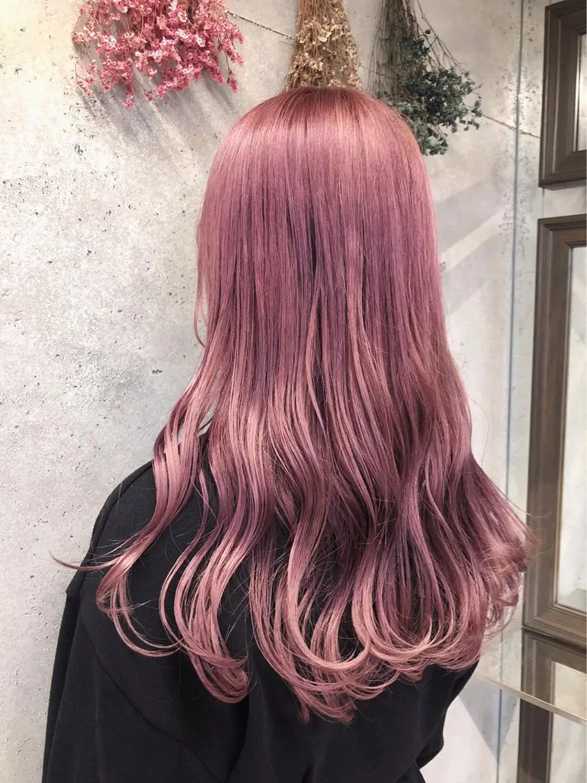 セミロング カラー ブリーチ ヘアカラー メンズ特化 古賀陸斗のヘアスタイル