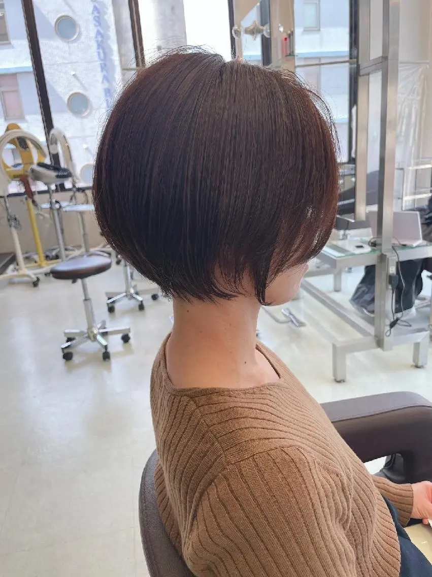 ショート カラー ショートヘア 髪質改善:クロスパー マ特化型⭐中西雄大✂のヘアスタイル