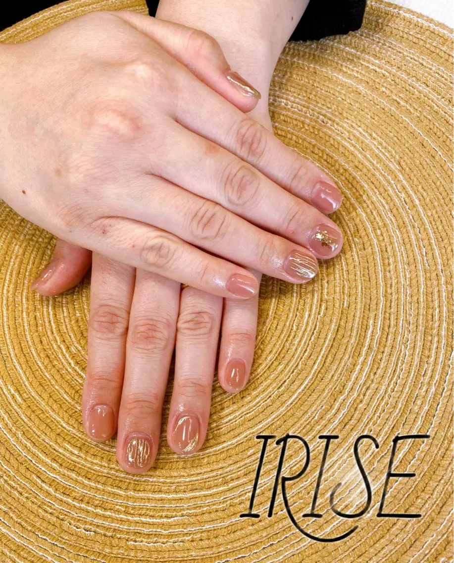 ネイル シンプルネイル salon de iriseのマツエク・マツパデザイン
