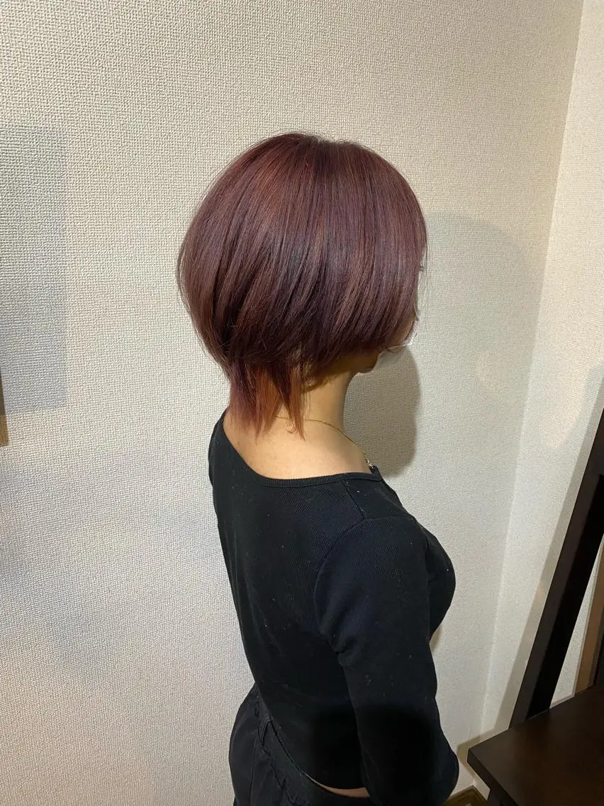 ショート カット 野口 茂宰のヘアスタイル