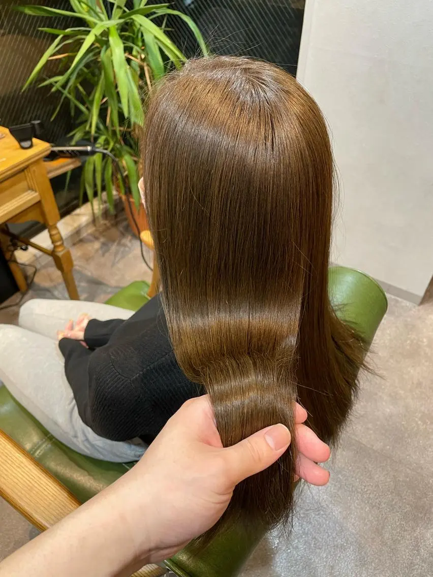 セミロング 美髪 透明感カラーSotaのヘアスタイル