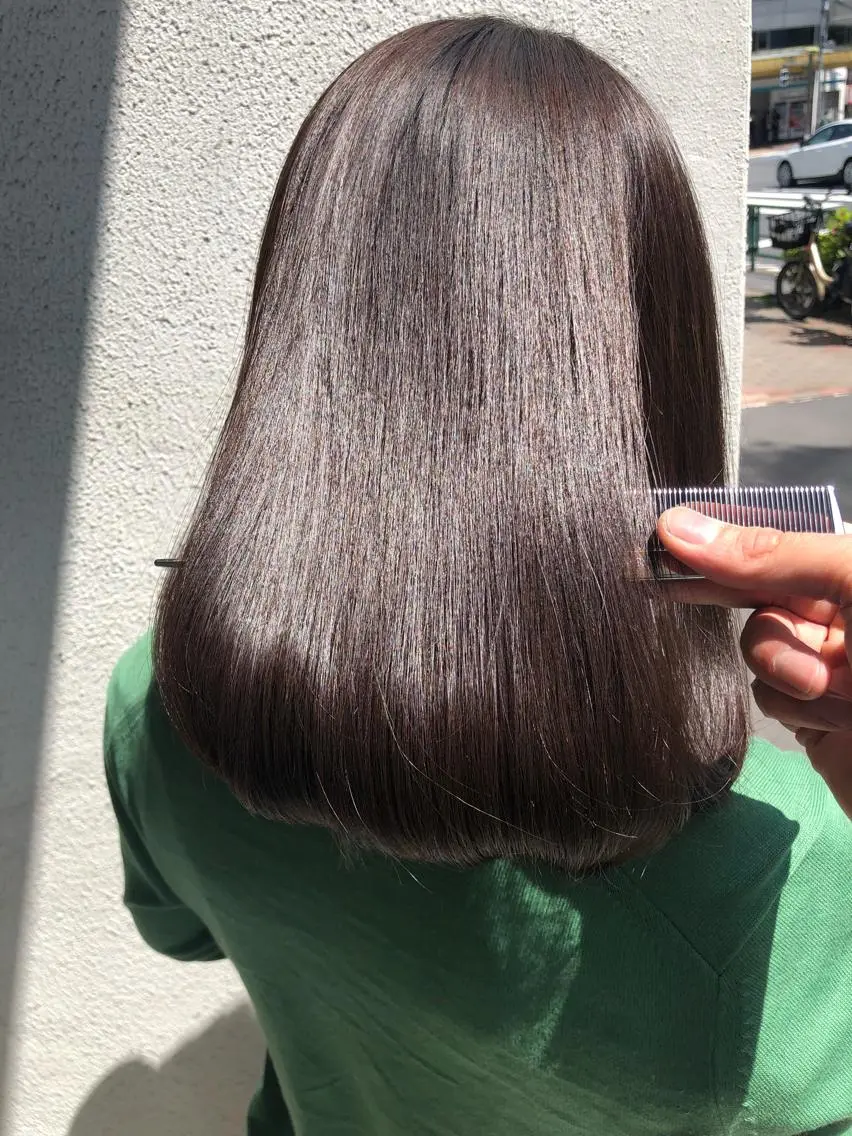 ミディアム 【髪質改善特化･ 福田航洋】のヘアスタイル