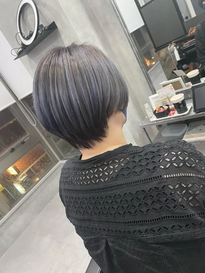 ショート ヘアカラー 髪質改善/ブリーチ /ユウキ🫧🌸のヘアスタイル
