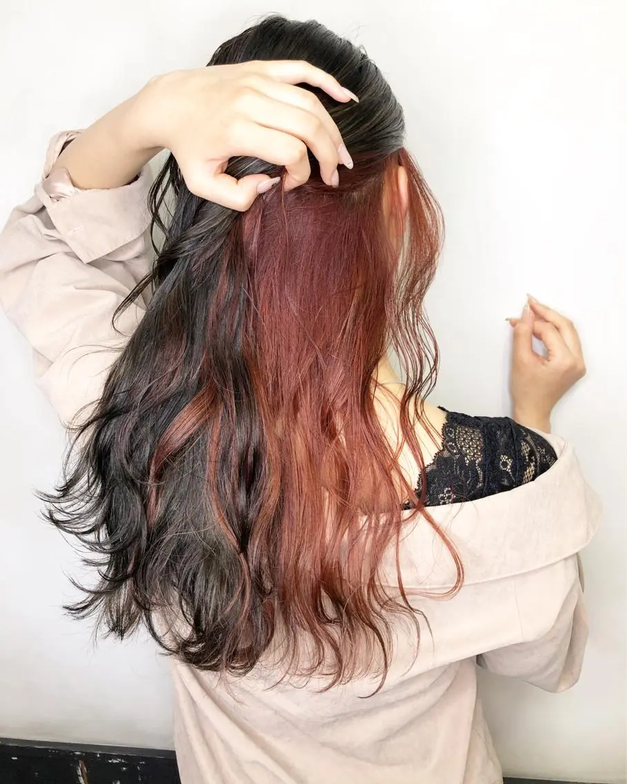 セミロング カラー インナーカラー 外国人風カラー カット ヘアカラー トリートメント 綺麗な髪質にしたい方 限定🌈清水 祥のヘアスタイル