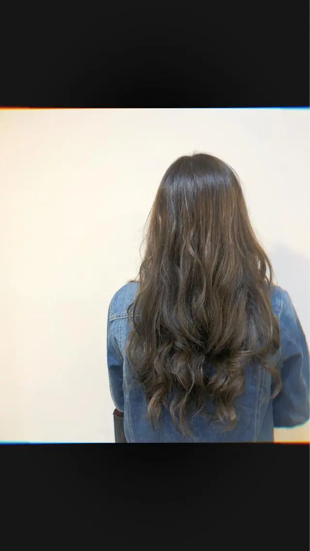 ロング カラー カット パーマ トリートメント 藏本 剛史のヘアスタイル