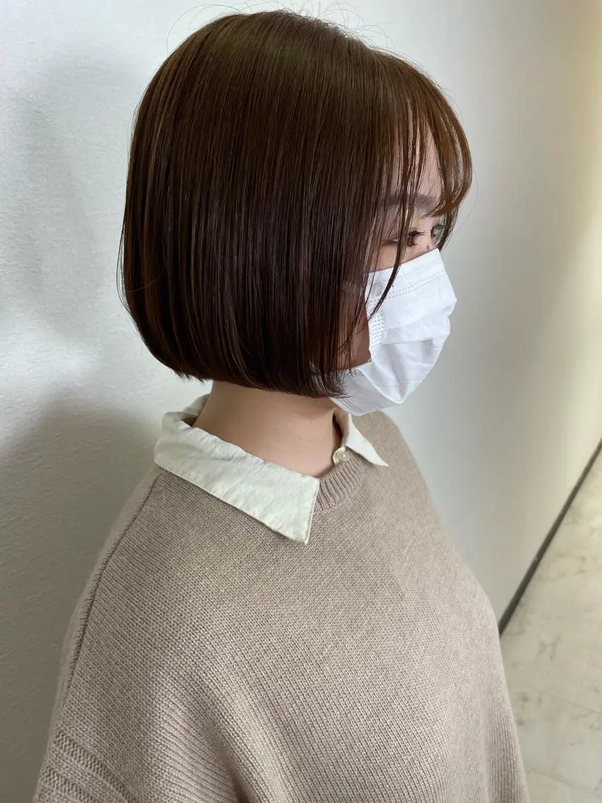 ショート ボブ 江口 将司のヘアスタイル