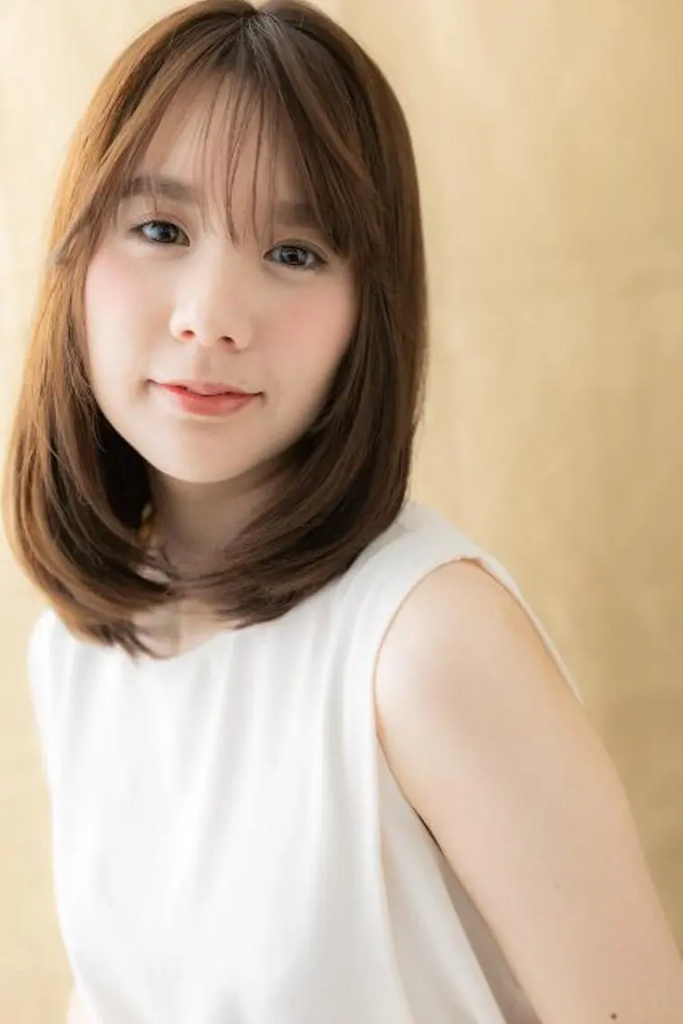 セミロング パーマ ヘアサロンM 大宮店 レイヤーカット　寺口のヘアスタイル